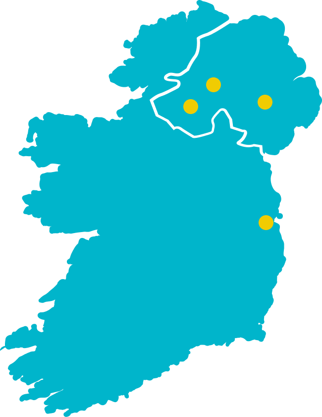 Map of Ireland - ITS Training