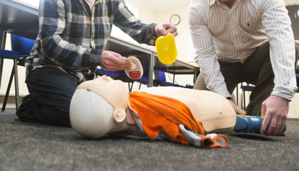 CPR and first aid training